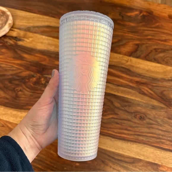 Starbucks iridescent Unicorn Grid Venti cup tumbler 01112976 - Picture 5 of 6